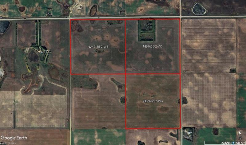 Clavet 481 acres Grain Farmland with Yard, Blucher Rm No. 343, SK S0K 0Y0